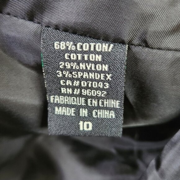 Optimum Nostalgic black slim fit moto blazer size 10 - Picture 8 of 12